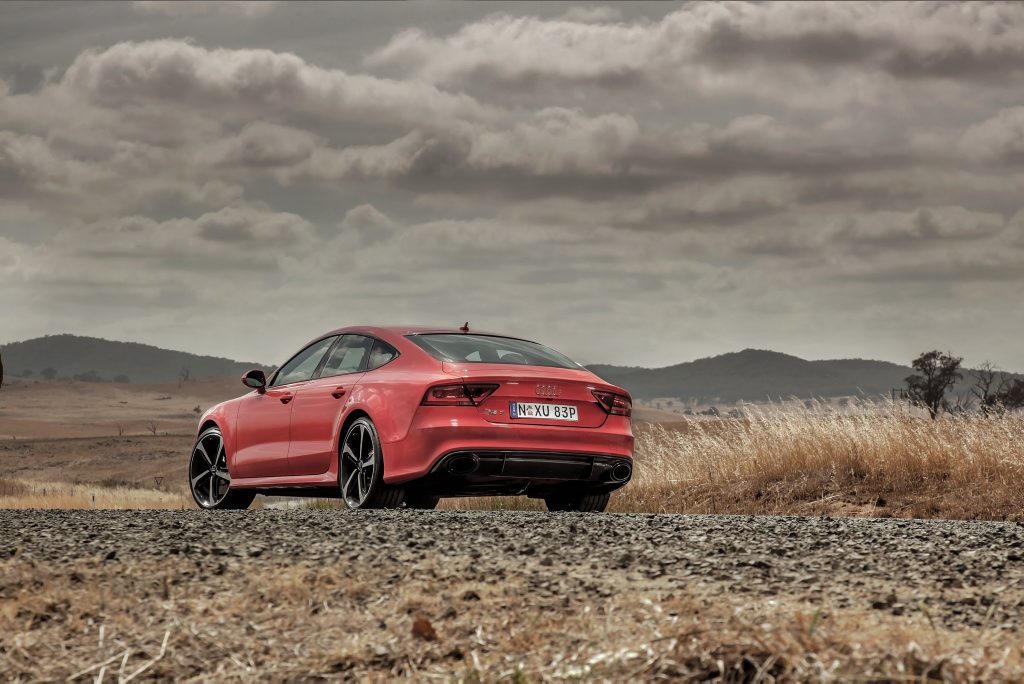 The Audi RS7 Sportback. The Audi RS7 Sportback.